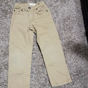 Levi's, tan jean
